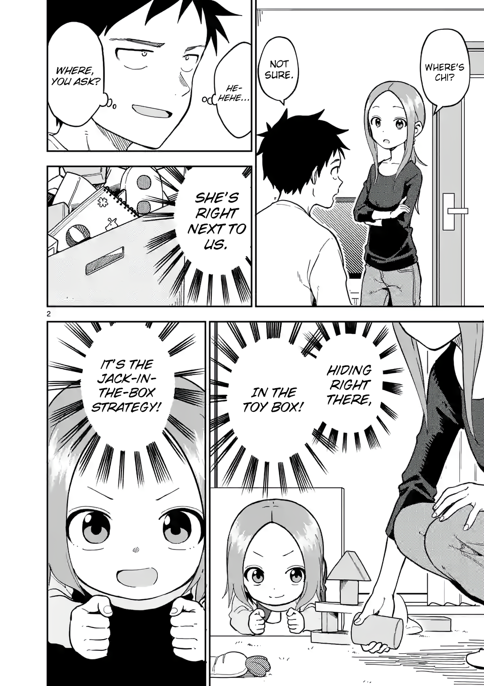 Karakai Jouzu no (Moto) Takagi-san Chapter 215 2